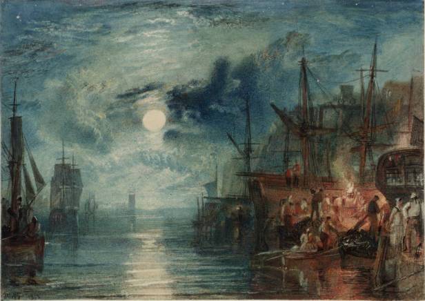 Shields, on the River Tyne 1823 by Joseph Mallord William Turner 1775-1851