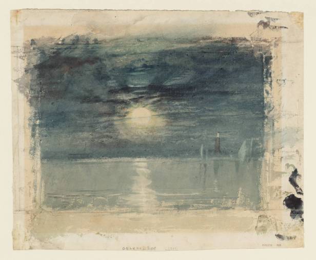 Shields Lighthouse circa 1826 by Joseph Mallord William Turner 1775-1851